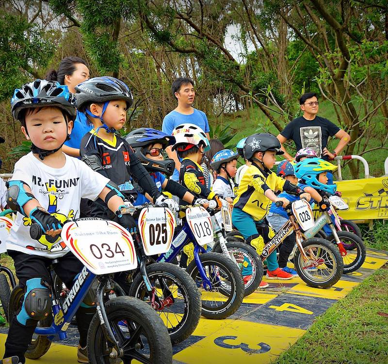 Biking With Kids In Hong Kong BMX Park, Hong Kong