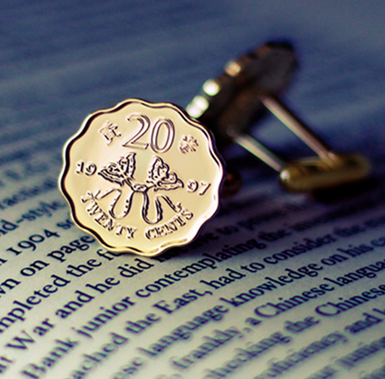 Cufflinks, Patinova, Hong Kong