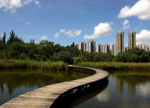 Hong Kong Wetland Park In New Territories