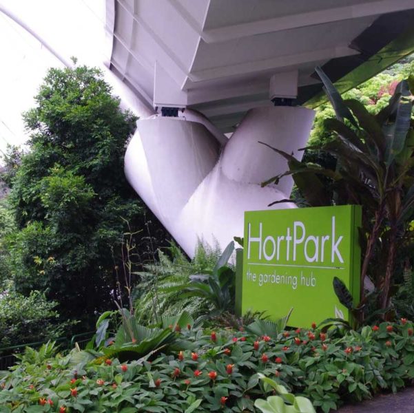 Entrance to Hort Park Singapore
