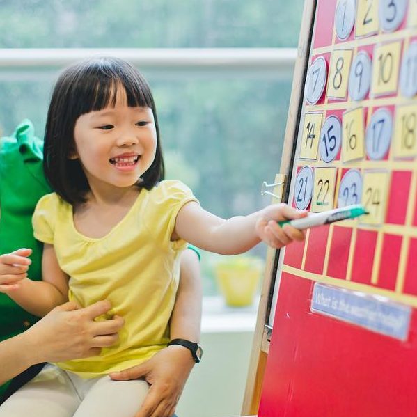 Child Studying At Josiah Montessori SIngapore