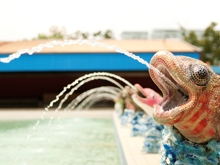 Swim with kids at KATONG SWIMMING COMPLEX, Singapore