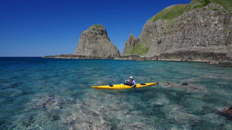 Kayaking In Niseko, Japan In Summer