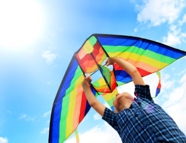 Kite Flying In Clearwater Bay Country Park