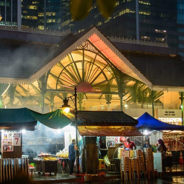 Lau Pa Sat Hawker Centers Singapore