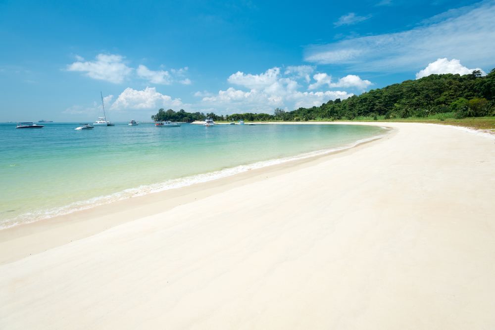 Lazarus Island in Singapore