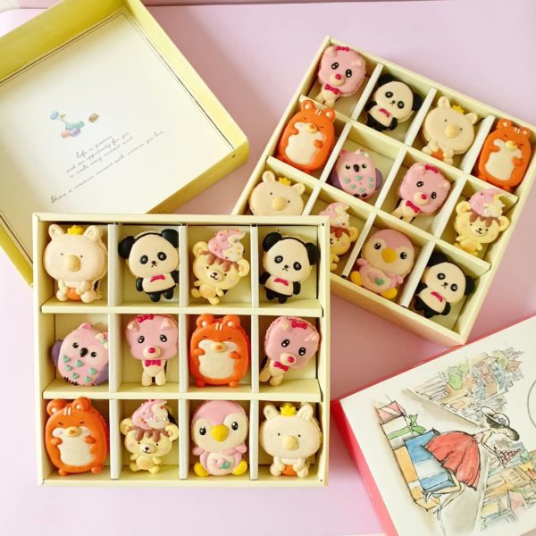 Animal Shaped Macarons From Le Sucre Du Patisserie Jakarta