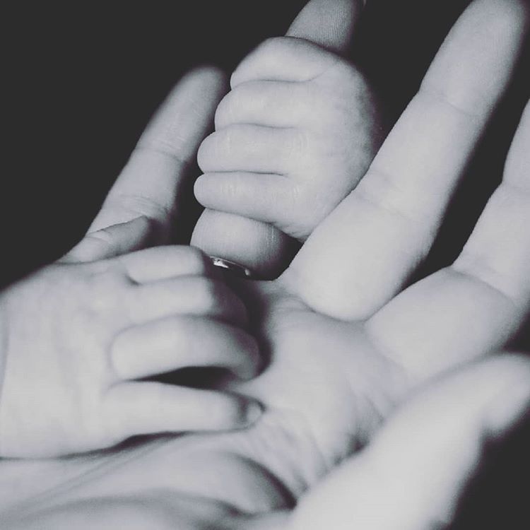 Baby Anad Mother's Hands