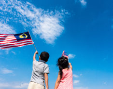 Celebrations and Parade for Merdeka in Kuala Lumpur