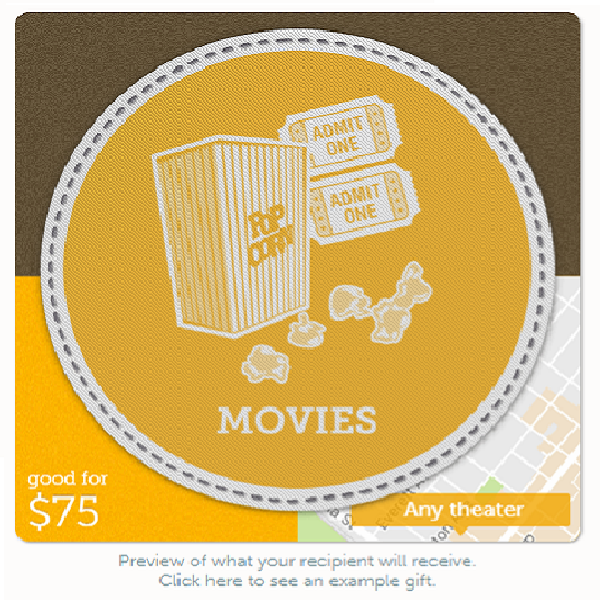 Movie Gift Card From Giftly For Teachers In Singapore