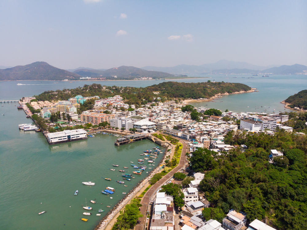 Peng Chau Island In Hong Kong