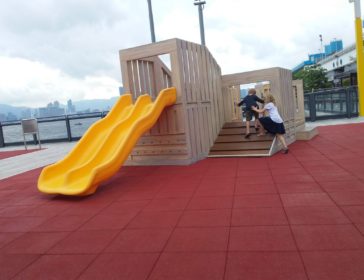 Seaside Pirate Ship Playground In Kennedy Town