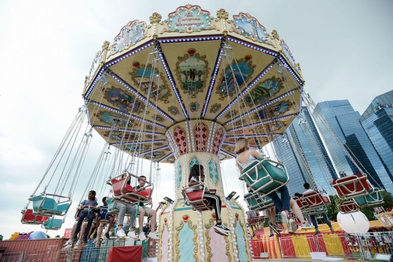 Prudential Marina Bay Carnival In Singapore