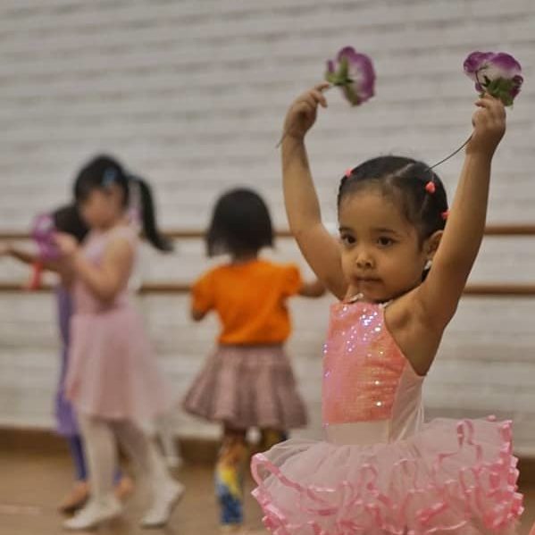 Child In A Ballet Class At Rockstar Gym Jakarta