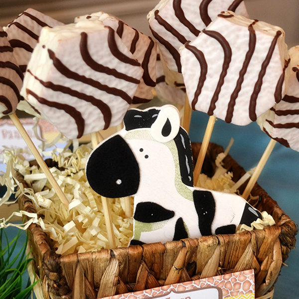 Zebra Cake Pops