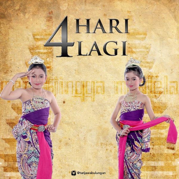 Children Wearing Traditional Clothing For A Dance At Sanggar Tari Bulungan Jakarta