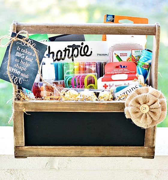 School Supply Basket From Pinterest For Teachers In Singapore