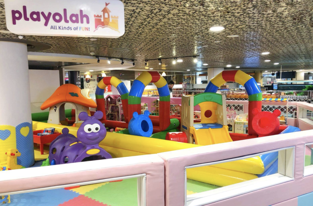 Playolah Indoor Playground and Cassis Seed Play In 112 Mall in Singapore
