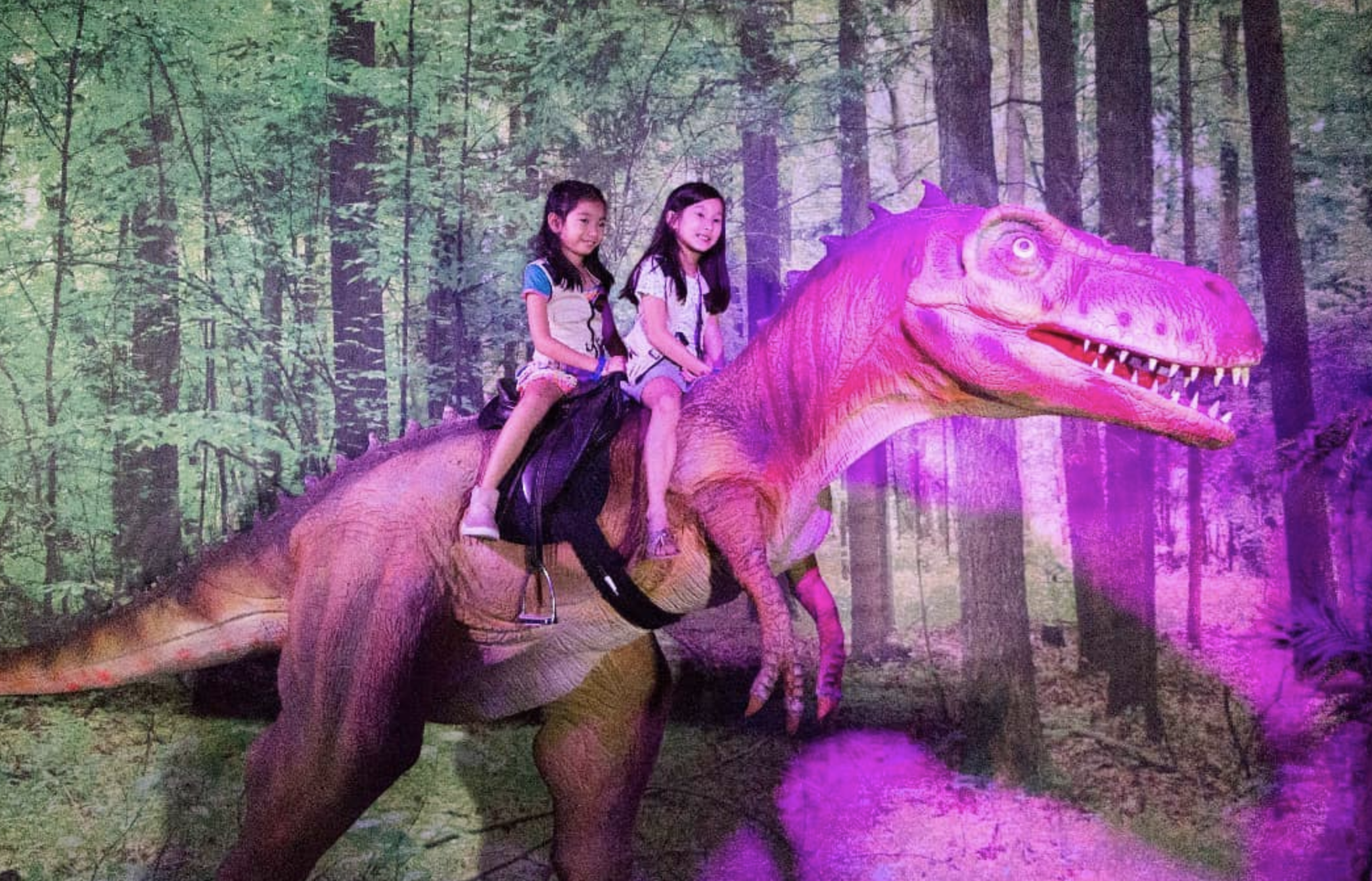 Visiting Jurassica in Mid Valley KL