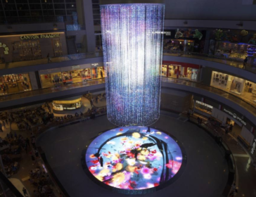 Digital Light Canvas At MBS In Singapore