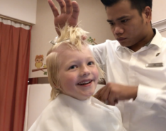 Haircuts For Kids At JW Marriott's Hair Salon