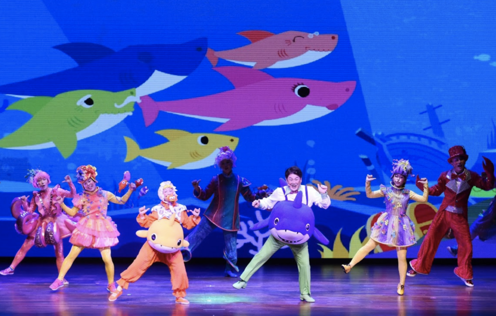 Image Of Pingfong Baby Shark Live Musical Performance In Hong Kong
