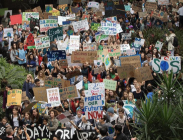 Student Strike For Climate Action In Hong Kong