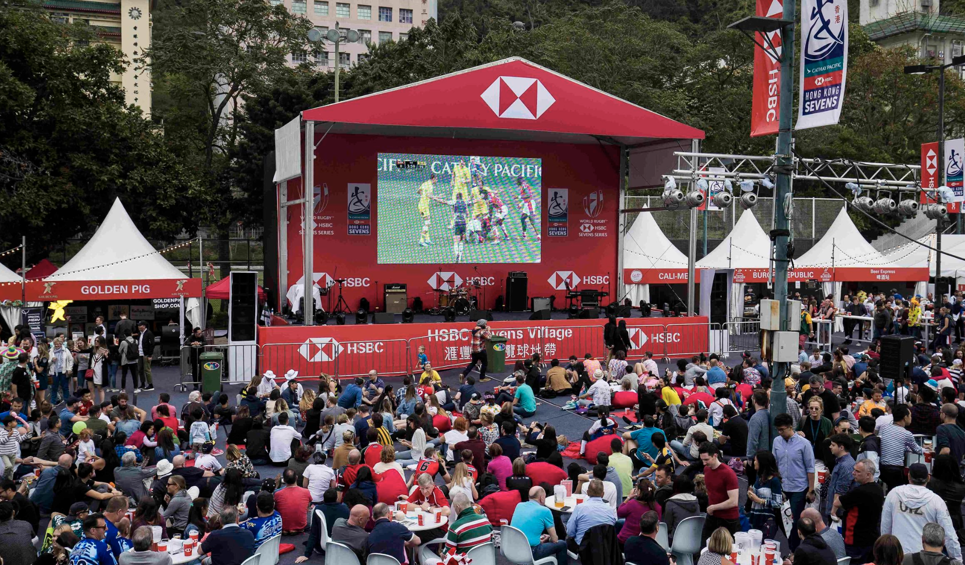 Image of Rugby Sevens Fan Zone Hong Kong