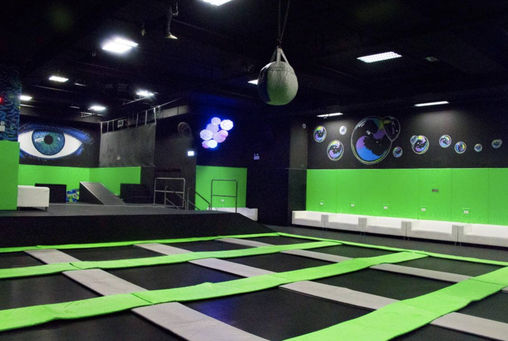 Ryze Trampoline Park in Hong Kong