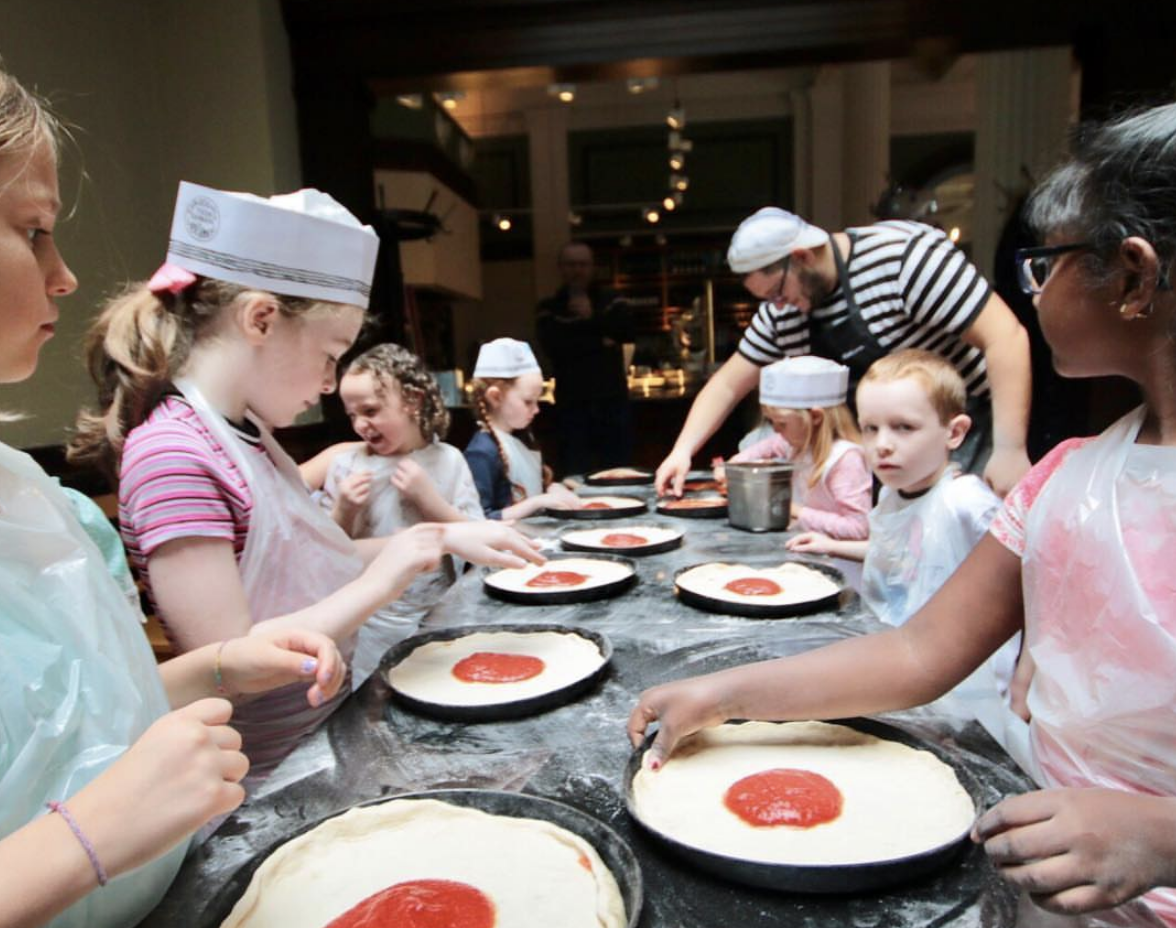 Birthday Party at Pizza Express in Hong Kong