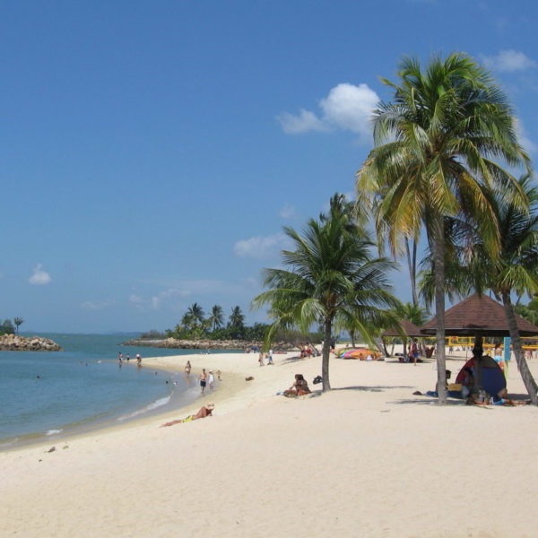 Sentosa Beach Singapore