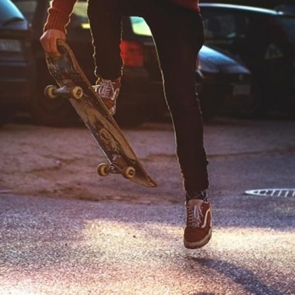 Skateboarding Trick