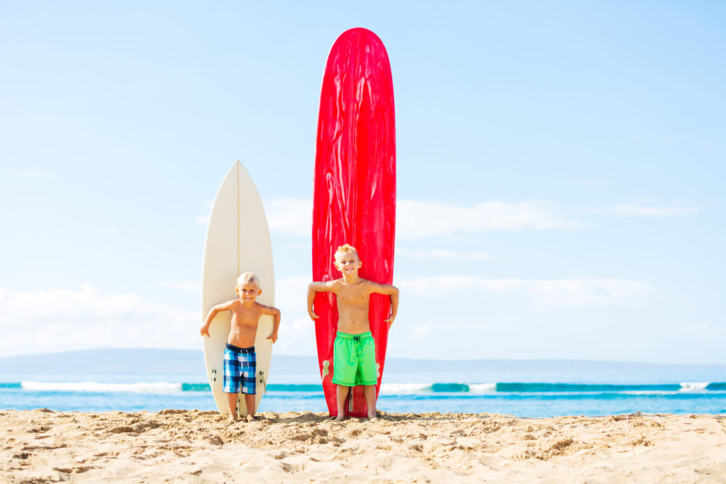 Learn to surf with the kids at these awesome surf holidays teaching kids to surf with camps too.