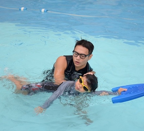 Swimming Class at YWCA, Hong Kong