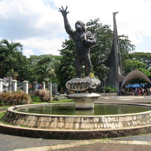 The Gate of Taman Margasatwa Ragunan Bike Trail Jakarta