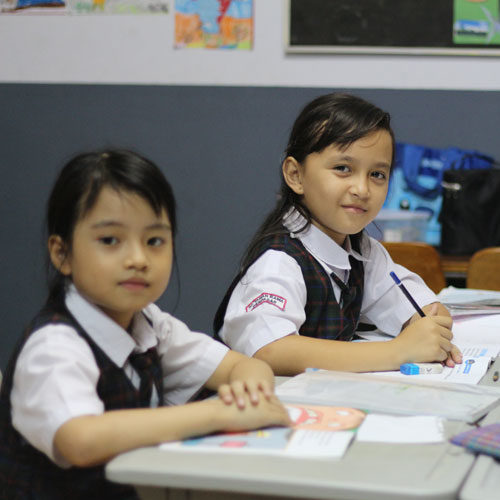 Taman Rama National Plus School Students In The Classroom