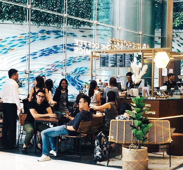 Interior Of The Coffee Academics Singapore