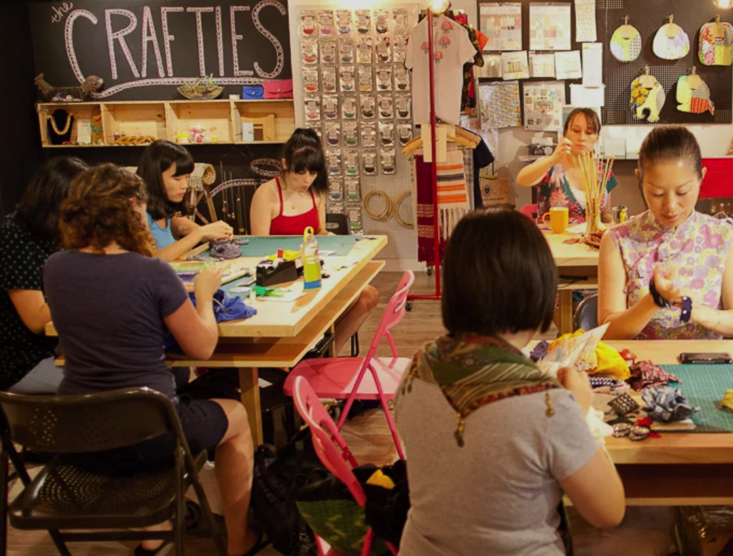 The Crafties, a Co-working Space in Sheung Wan