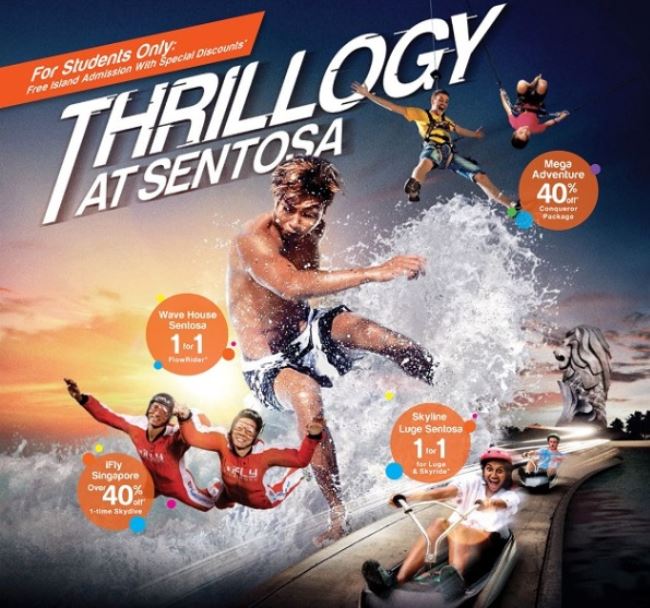 Thrillogy At Sentosa - Singapore - Little Steps Asia