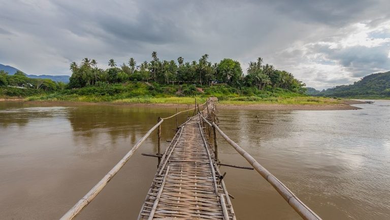 Top 10 Things To Do In Luang Prabang - Cross A Bamboo Bridge - Nam Khan River