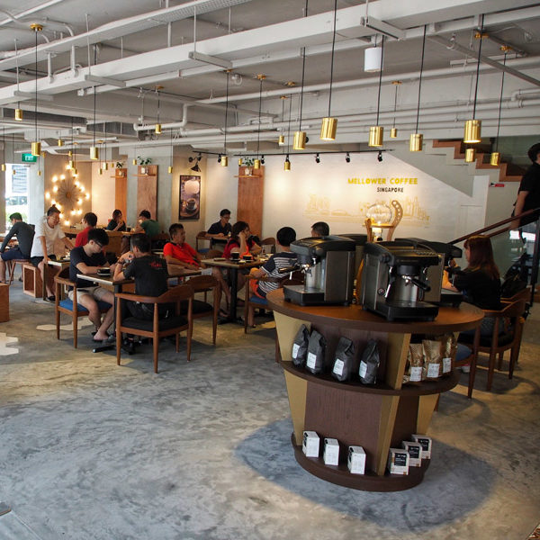 Interior Of Wellower Cafe Singapore