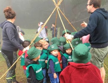 Woodland Pre-Schools Outdoor Green Playground For Kids