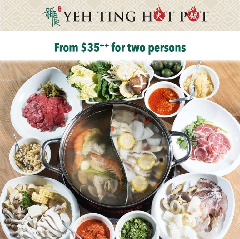 Hot Pot At Yeh Ting Restaurant Singapore