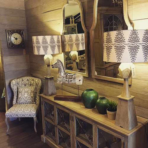 occasional furniture and lamps at Domicil Living Bali