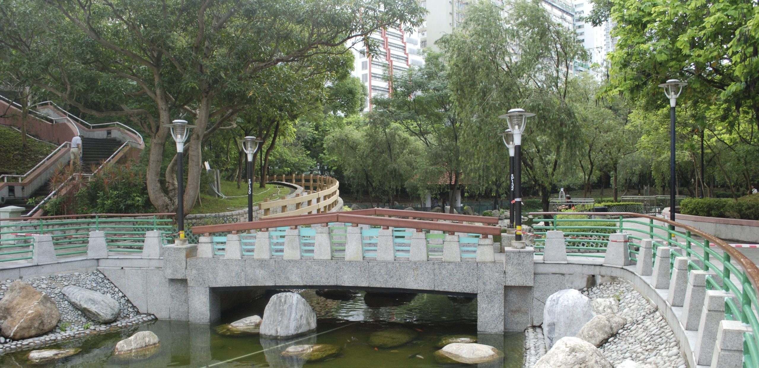 Chai Wan Park In Hong Kong