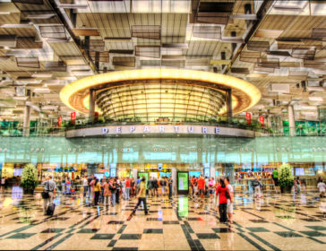 Watching Airplanes At Changi Airport With Kids!