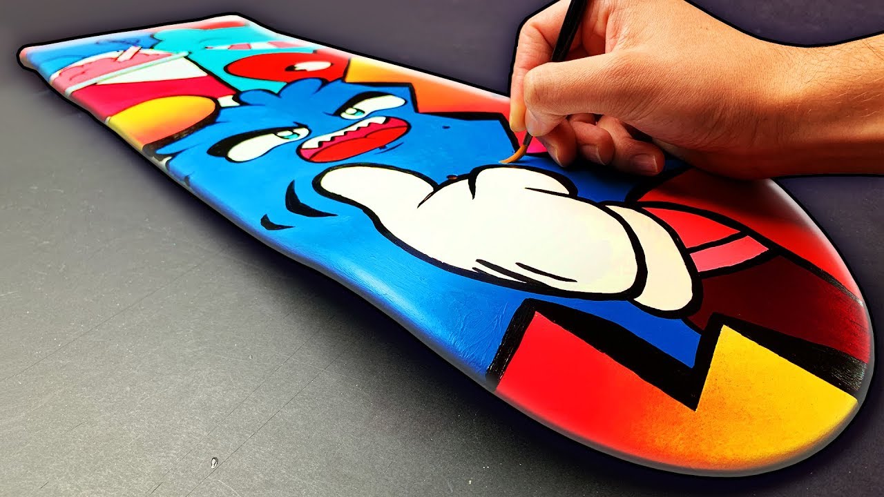 Custom Skateboard At Skate City