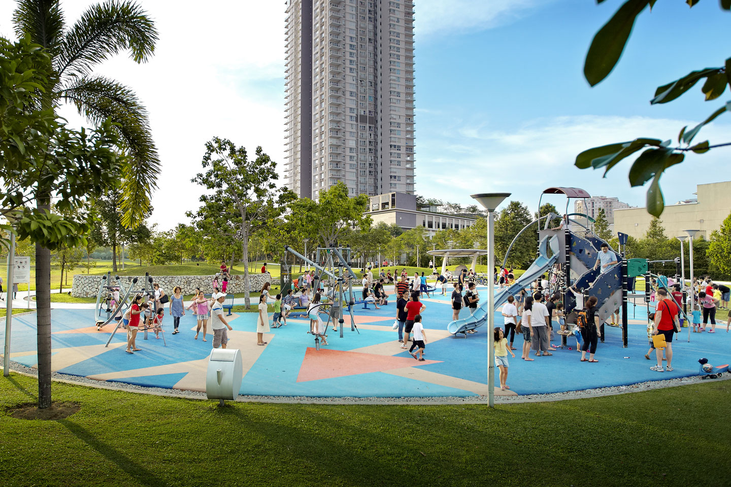 Desa Park City Playground In Kuala Lumpur