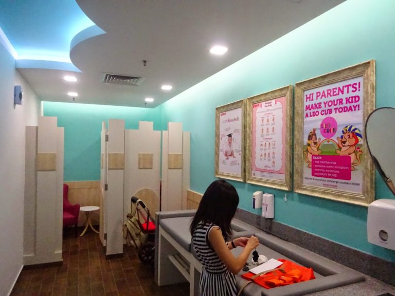 Nursing room at Great Eastern Mall in Kuala Lumpur