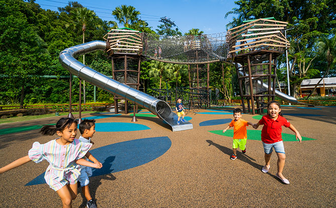 Nestopia Open Air Play Space In Singapore